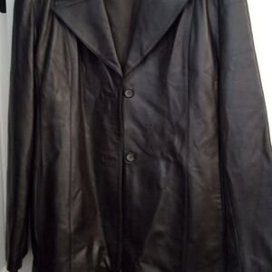Studio Lambskin Leather Jacket Size XXL